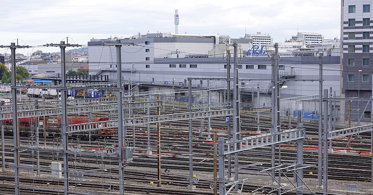 La gare marchandises de La Praille, saturée, devrait être modernisée.