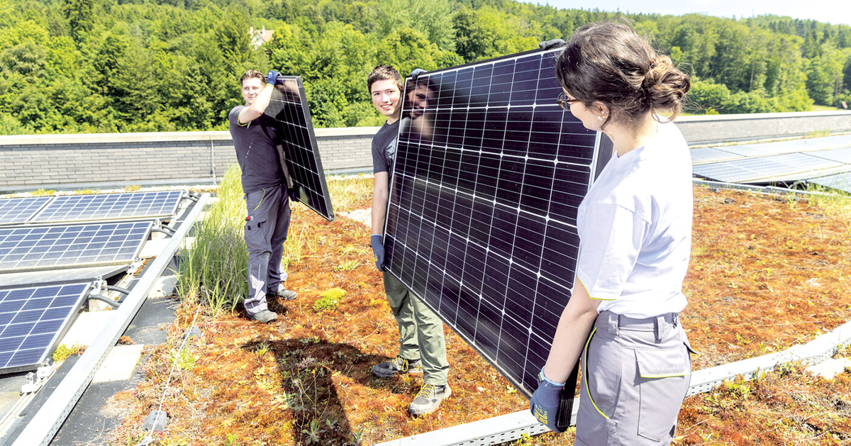 Demain, près de la moitié des emplois concernera la transition énergétique, selon les experts de l\u2019Organisation internationale du travail.