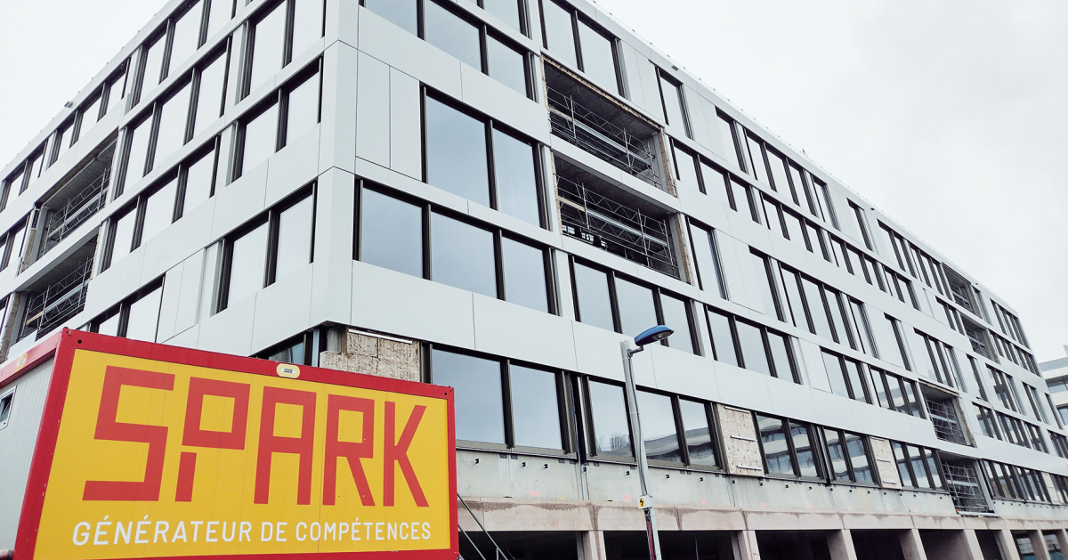 Plusieurs activités liées à la formation professionnelle seront réunies dans les bâtiments de Spark et ForPro.