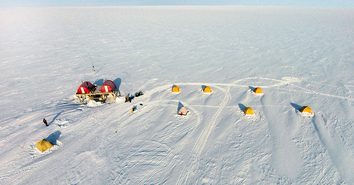 Les températures se situaient autour de -20 degrés Celsius, avec des chutes à -40 degrés Celsius.