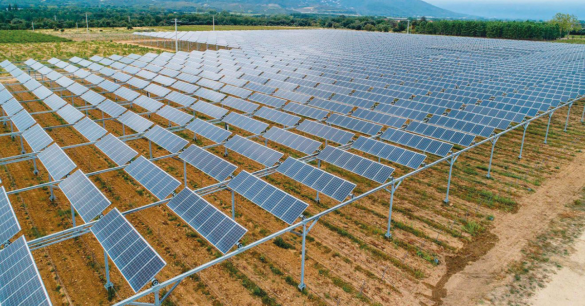 Associer production agricole et production d’électricité.