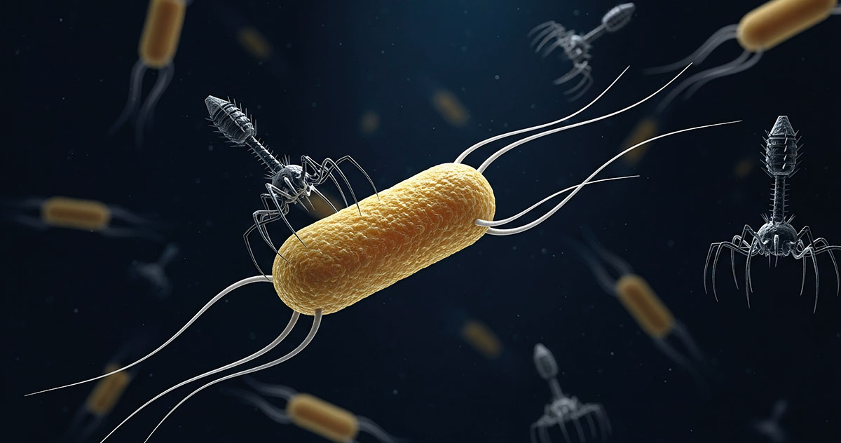 Les phages peuvent tuer des bactéries résistantes aux antibiotiques.