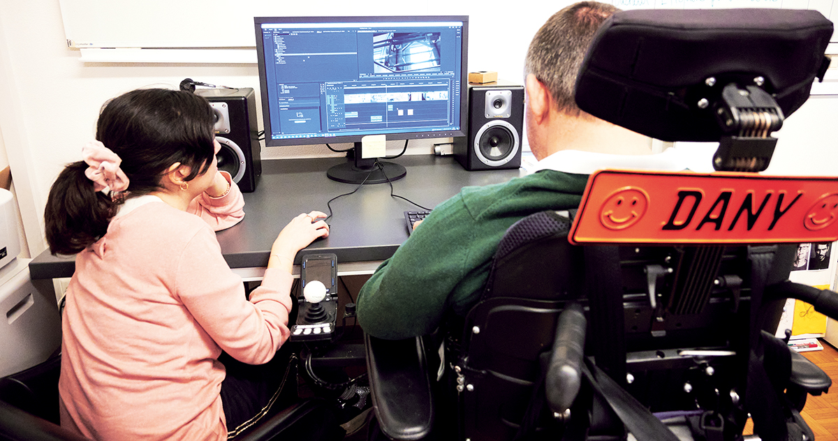 L’émission Décadrages est entièrement réalisée par des personnes en situation de handicap.