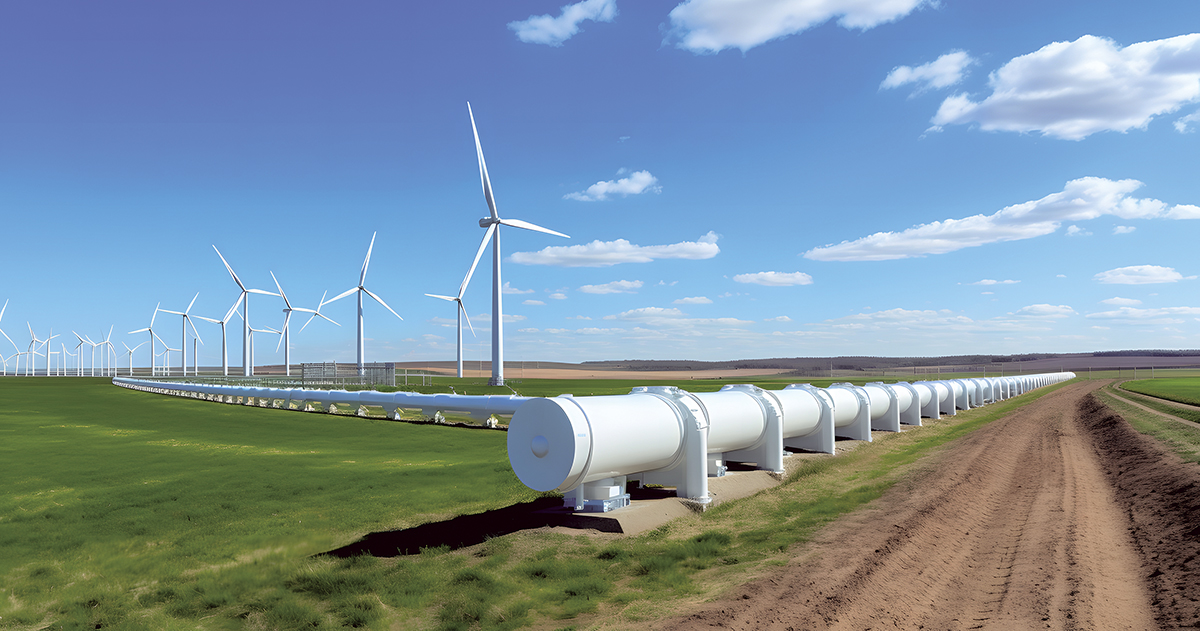 L’hydrogène est polyvalent. Cette qualité pourrait lui conférer un rôle majeur dans la transition énergétique (photo d’illustration créée par IA).