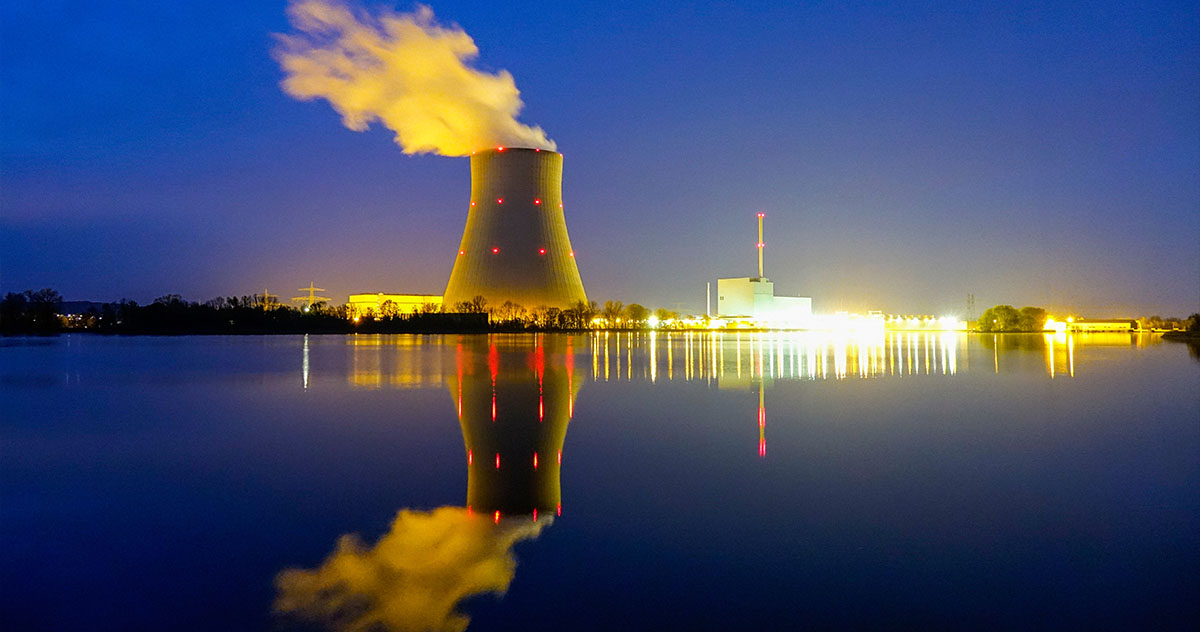 Centrale nucléaire Ohu, en Bavière.