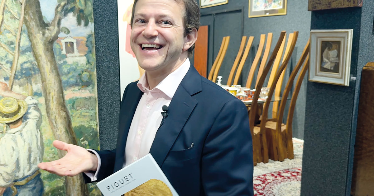 Bernard Piguet tient l’Hôtel des ventes, à Genève.